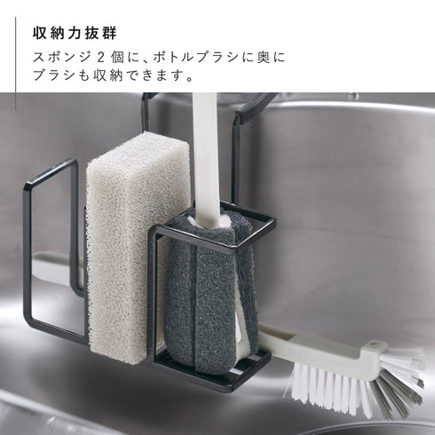 tower 蛇口にかけるスポンジ&ブラシホルダー.|s5